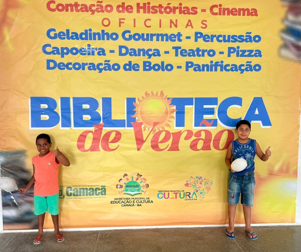 Camacã: Começou o Projeto Biblioteca de Verão